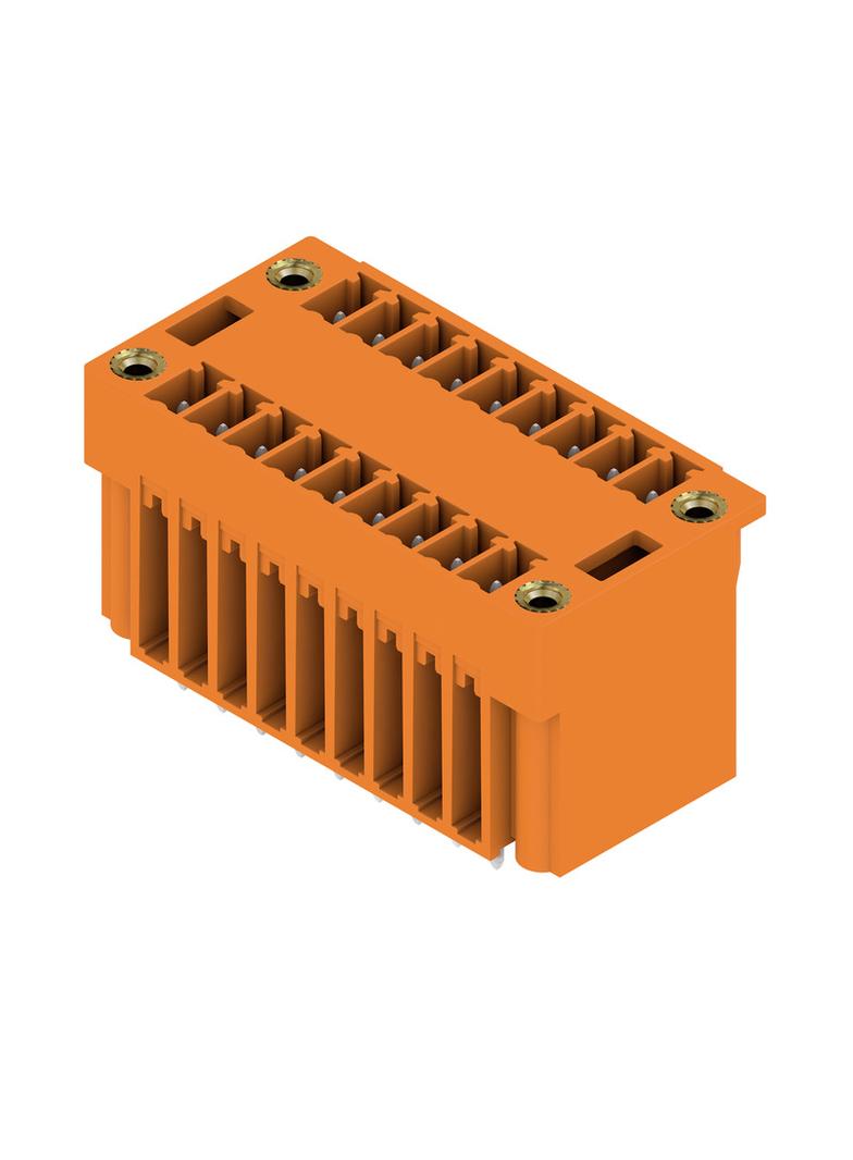 SCD 3.81/18/180F 3.2SN OR BX Wtyki PCB (złącza płyty), 3.81 mm, Liczba biegunów: 18, kąt odejścia: 180° /24szt./ 1030520000 WEIDMÜLLER