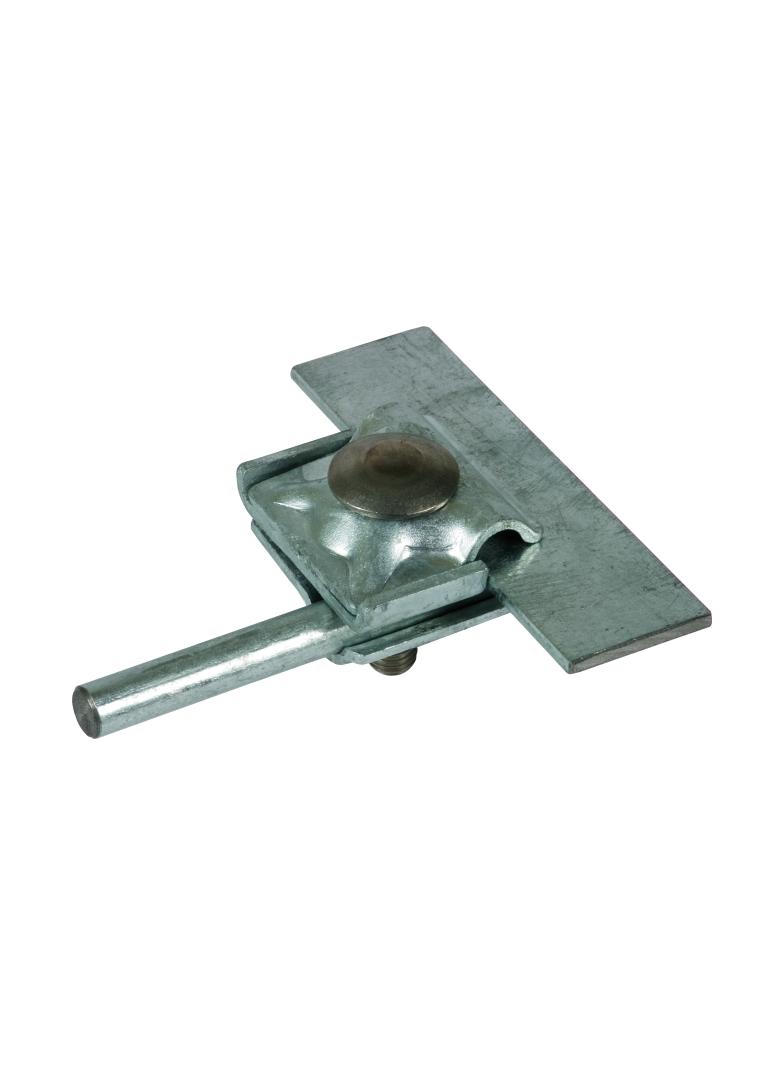 Zacisk krawędziowy prosty 0,7-10 mm, do drutu 8-10 mm, St/tZn