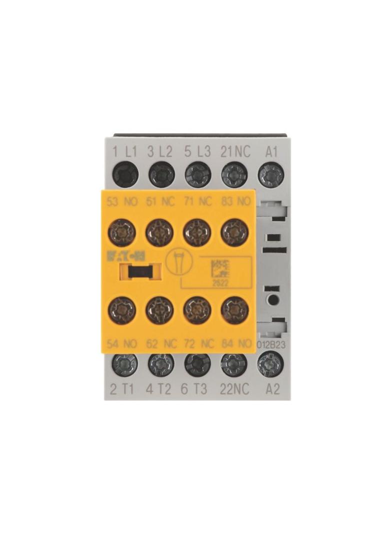 DILMS12-23(110V50HZ,120V60HZ) Stycznik mocy safety 12A 3P + 2Z + 3R sterowanie AC 191703 EATON
