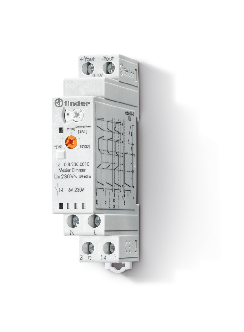 Ściemniacz elektroniczny serii 15: 1Z 6A 110…230V AC 15.10.8.230.0010 /5szt./ FINDER