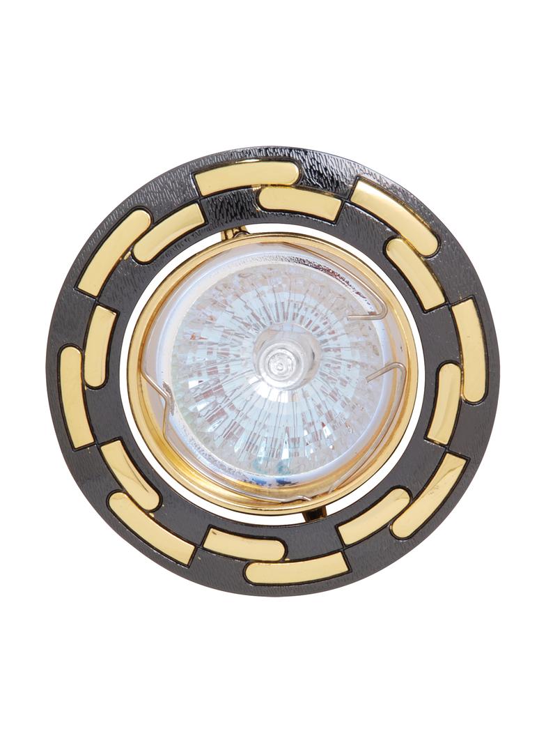 Sufitowa oprawa punktowa ZAMBAK HL798 TITANIUM BLACK/GOLDEN