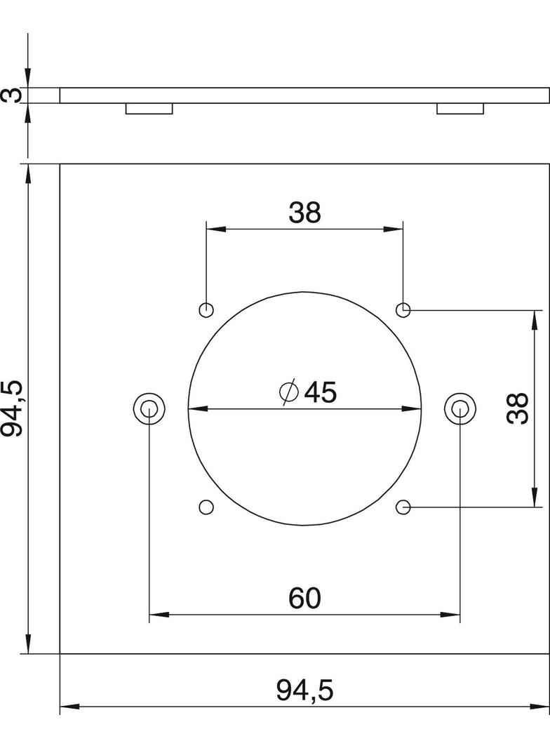 VH4 / VH8, PŁYTKA POKRYWOWA