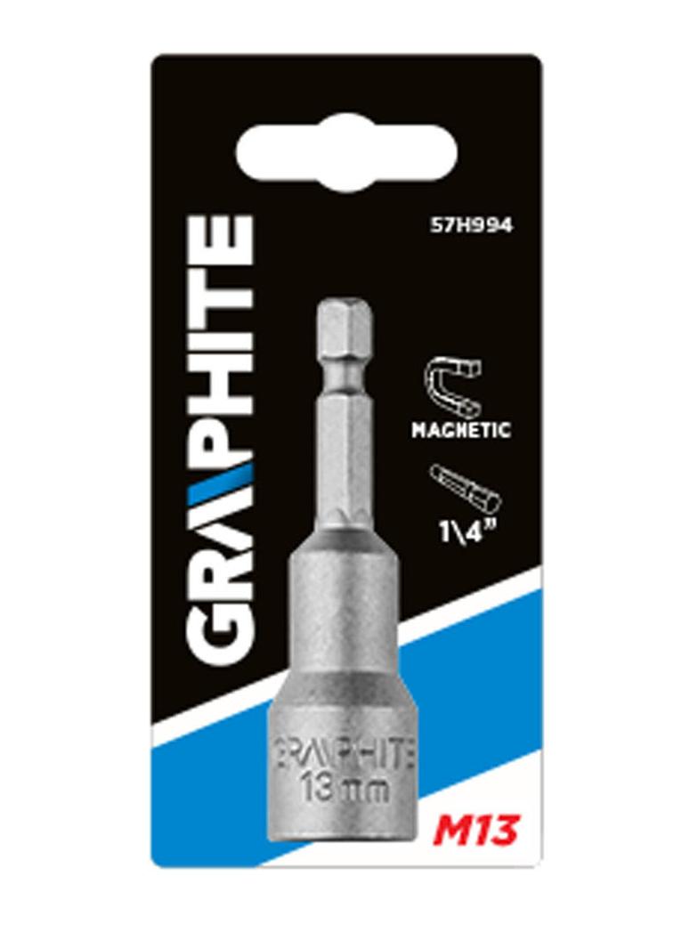 Nasadka magnetyczna 13 x 65 mm, trzpień 1/4"