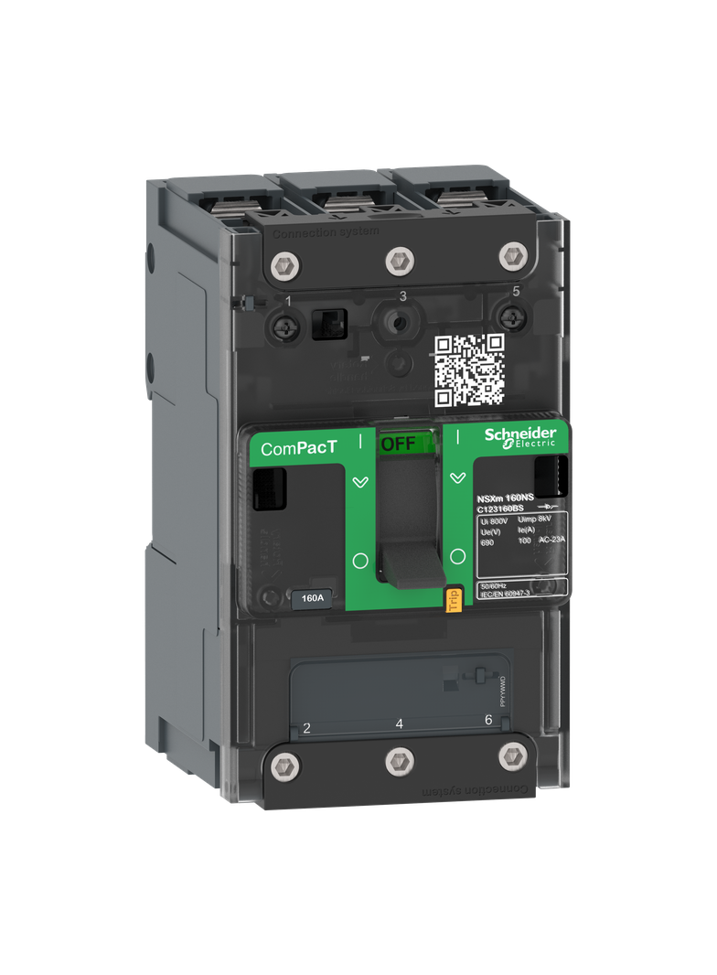 Rozłącznik ComPacT NSXm 100NA 3P zaciskane końcówki kablowe C113100BS Schneider