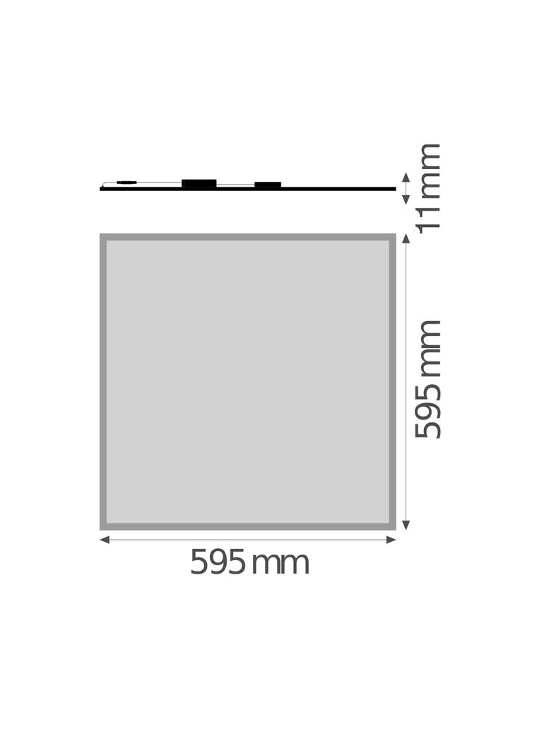 Oprawa BIOLUX HCL PANEL 600 S 40W TW ZB