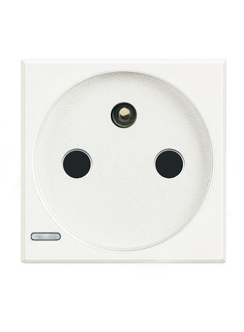 AXOLUTE - GNIAZDO 2P+Z 16A BIAŁE, Bticino