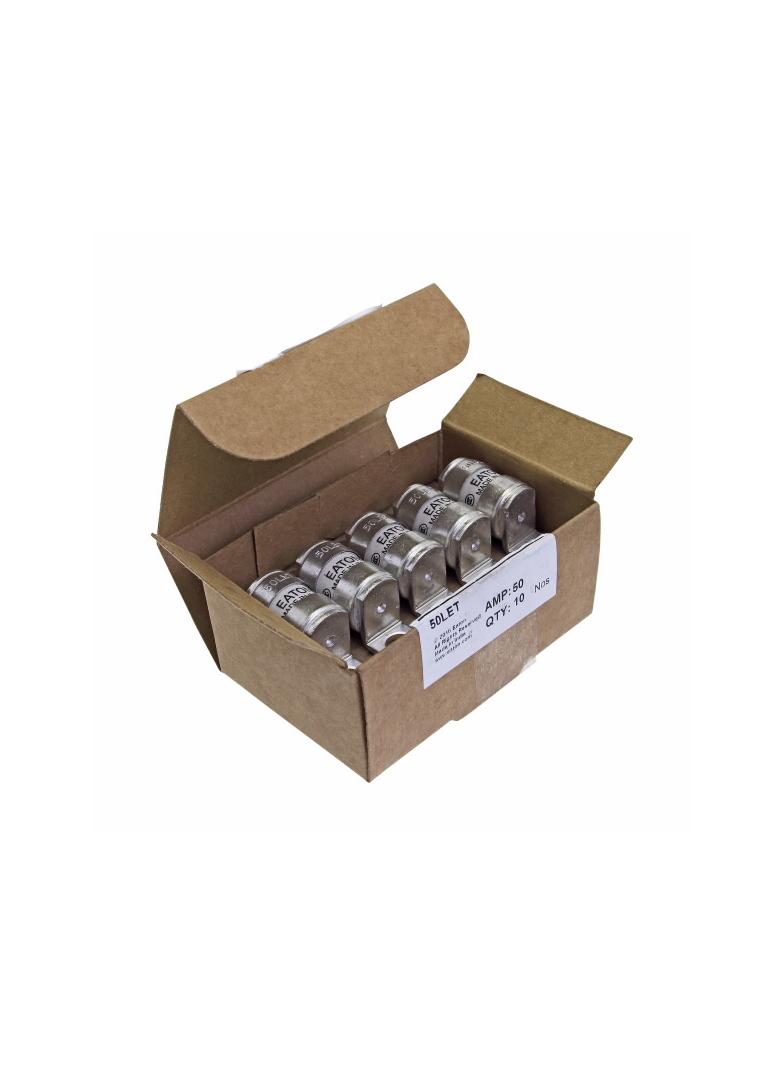 50AMP 280V AC BS88 HIGH SPEED FUSE Wkładka szybka 50A AC 240V DC 150V BS88 18x56 mm aR B 50LET EATON