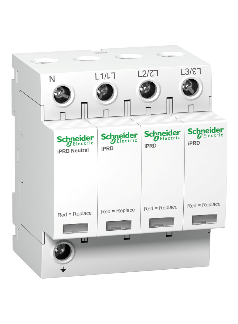 Ogranicznik przepięć Acti9 iPRD40-T2-3N 3+1-biegunowy Typ2 40 kA