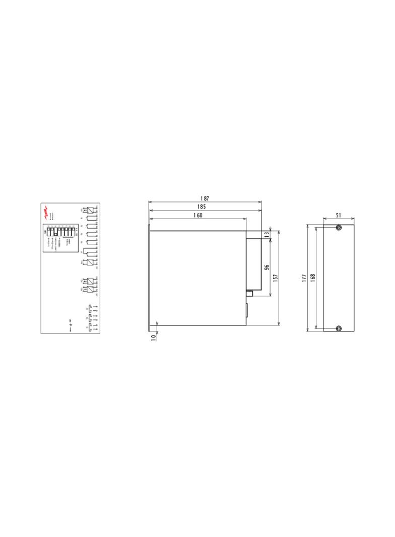 Wykrywacz łuku elektrycznego, DEHNshort (pętla) 230 V AC