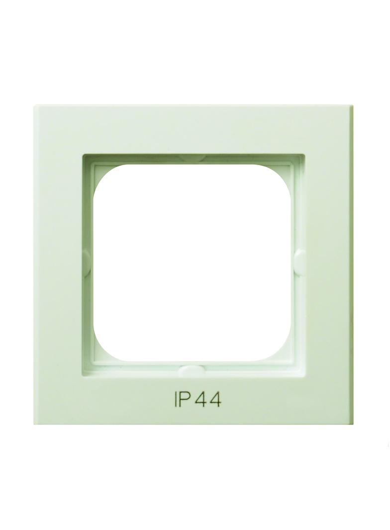 SONATA Ramka pojedyncza do łączników IP-44 - kolor ecru