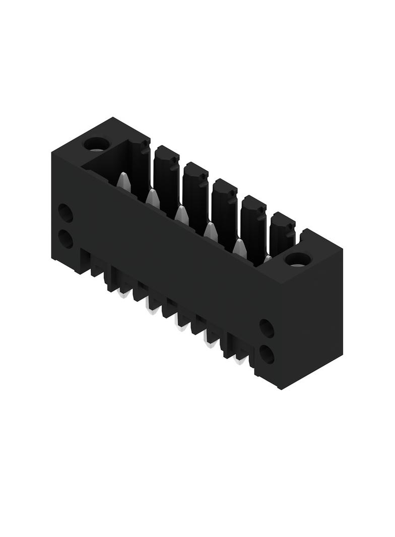 SL-SMT 3.50/06/180F 3.2SN BK BX Wtyki PCB (złącza płyty), 3.50 mm, Liczba biegunów: 6, kąt odejścia: 180° /66szt./ 1842810000 WEIDMÜLLER