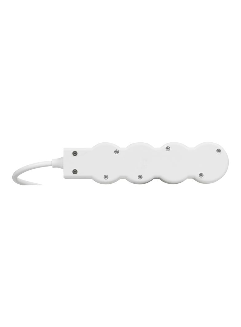 PRZEDŁUŻACZ STANDARD 4X2P+Z, Z PRZEWODEM 1.5 METRA 3X1.0 MM2 - BIAŁY/BŁĘKITNY, Legrand