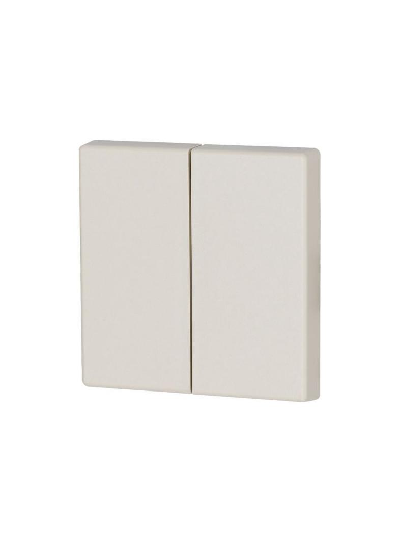 CWIZ-02/02 klawisz podwójny kremowy - 55x55mm 126047 EATON