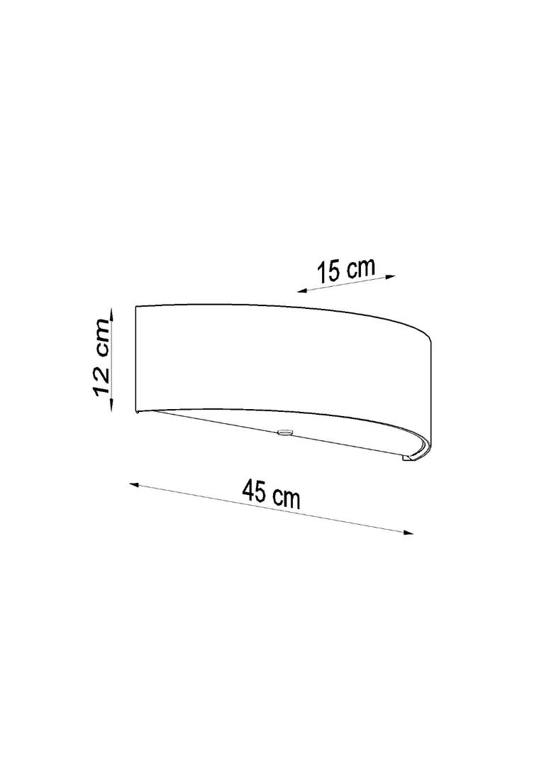 Sollux Kinkiet SKALA czarny SL.0764