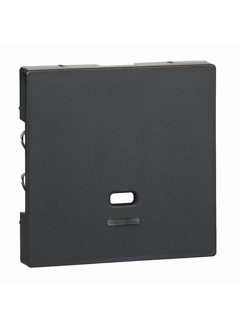 Merten, System M, płytka centralna łącznika cięgnowego, antracytowy