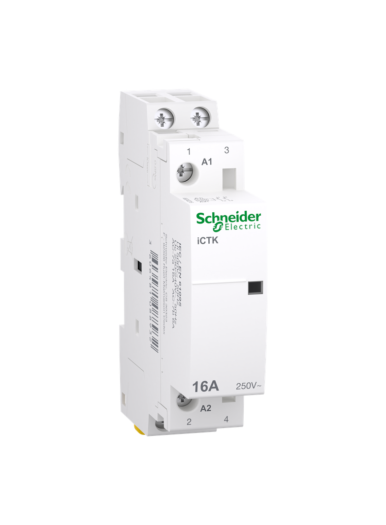 Stycznik modułowy, Acti9 iCTK50-16-20-230 16A 2NO 50Hz 230/240 VAC, bez możliwości rozbudowy o styki