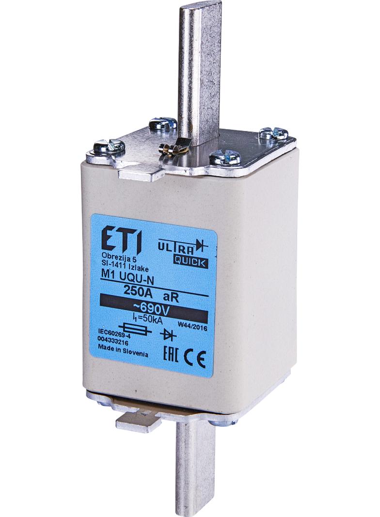 Wkładka topikowa ultraszybka M1UQU-N/100A 690V 004333211 ETI
