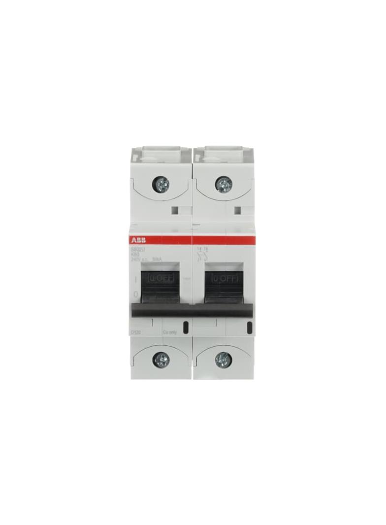 S802U-K80 Wyłącznik nadprądowy 50kA 2P K80A 2CCS862017R0627 ABB