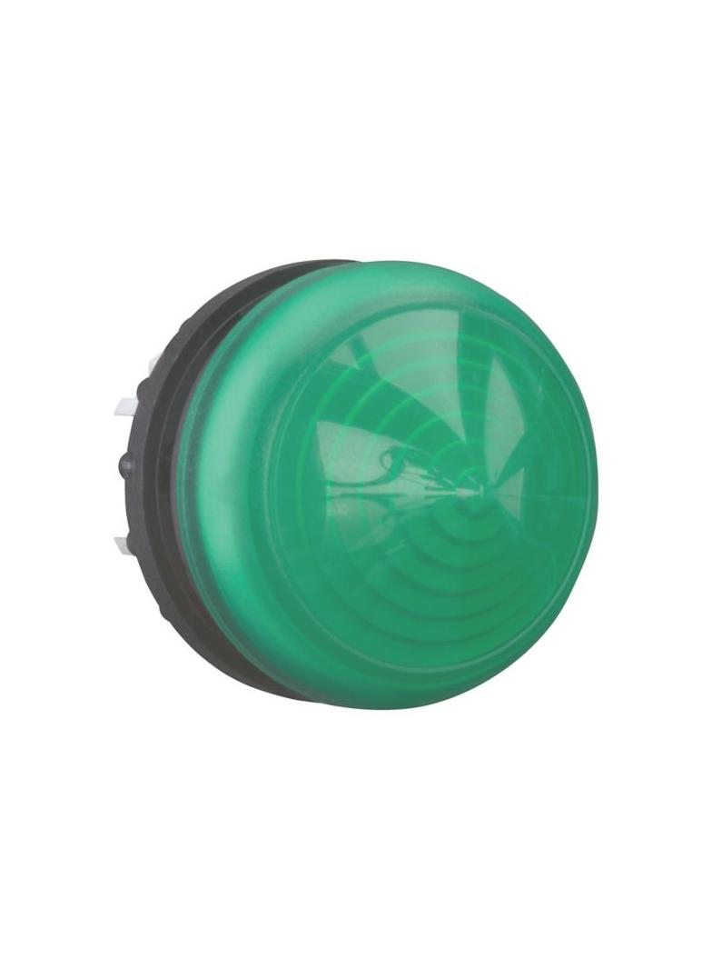 M22-LH-G Główka lampki sygnalizacyjnej 22mm wystająca zielona 216780 EATON