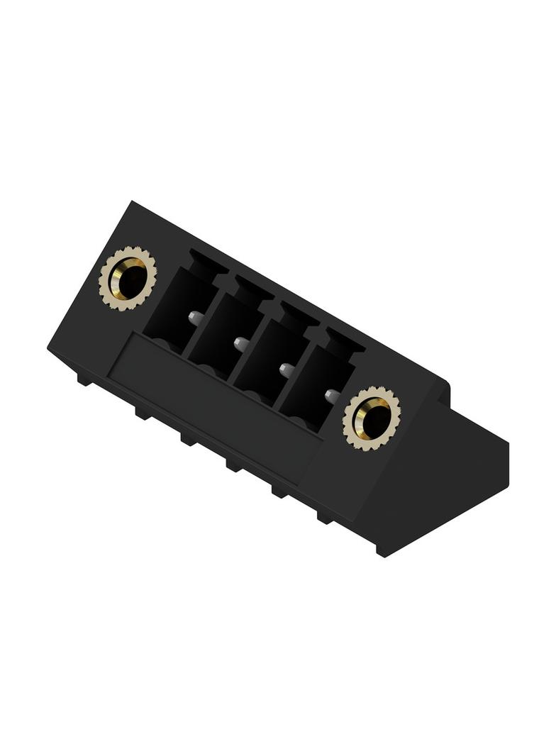 SC-SMT 3.81/04/135LF 1.5SN BK BX Wtyki PCB (złącza płyty), 3.81 mm, Liczba biegunów: 4, kąt odejścia: 135° /50szt./ 1978400000 WEIDMÜLLER
