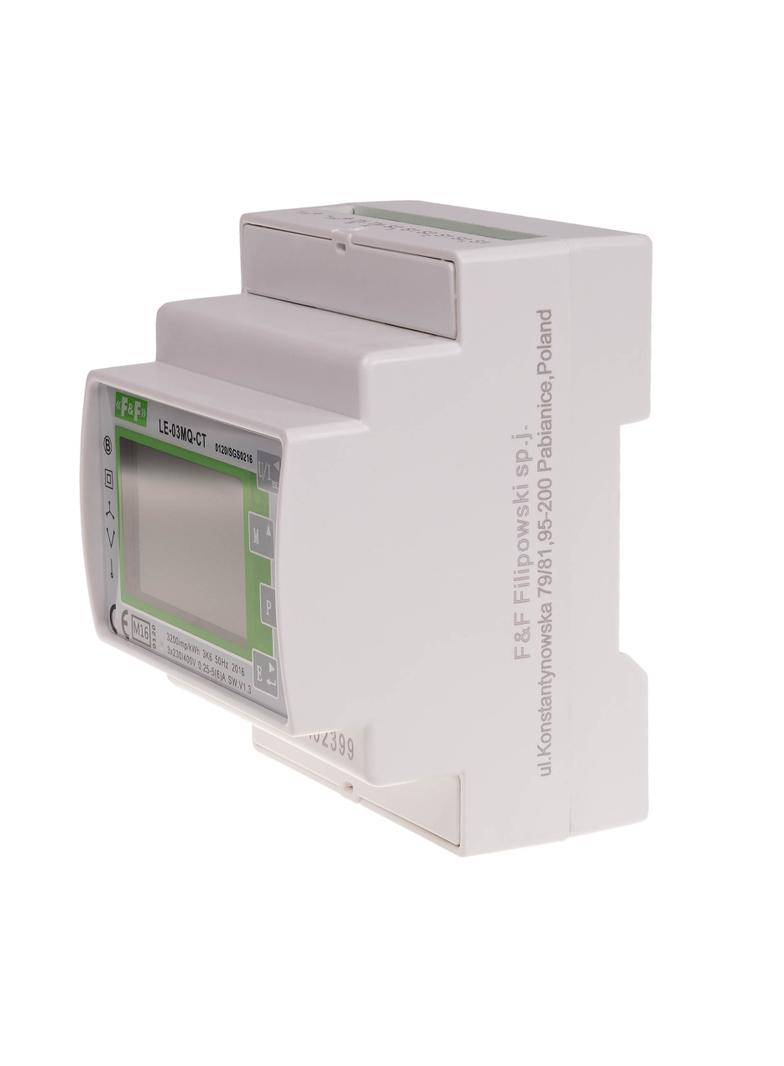 "Trójfazowy dwukierunkowy licznik półpośredni Modbus RTU,100(5)A