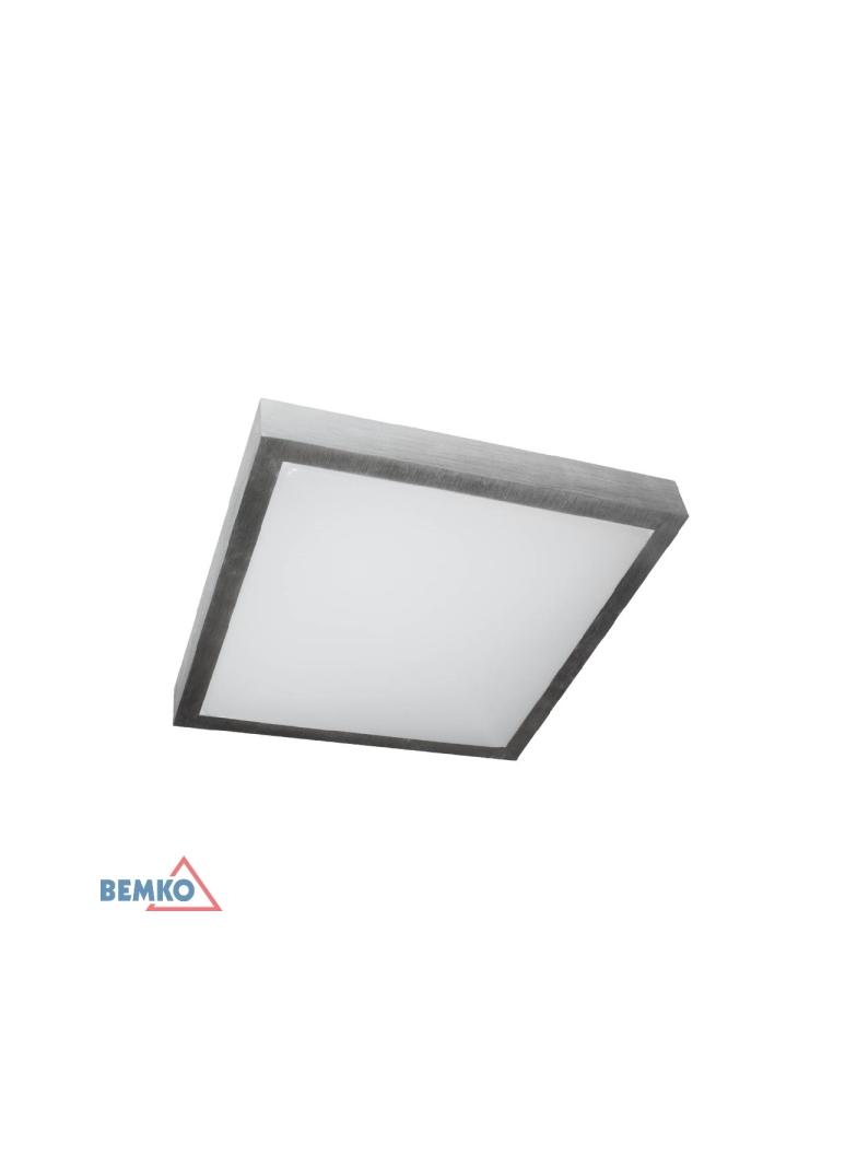 PLAFONIERA LED TOFIR 16W 4000K 1150LM IP40 KWADRAT CZ. MIKR.