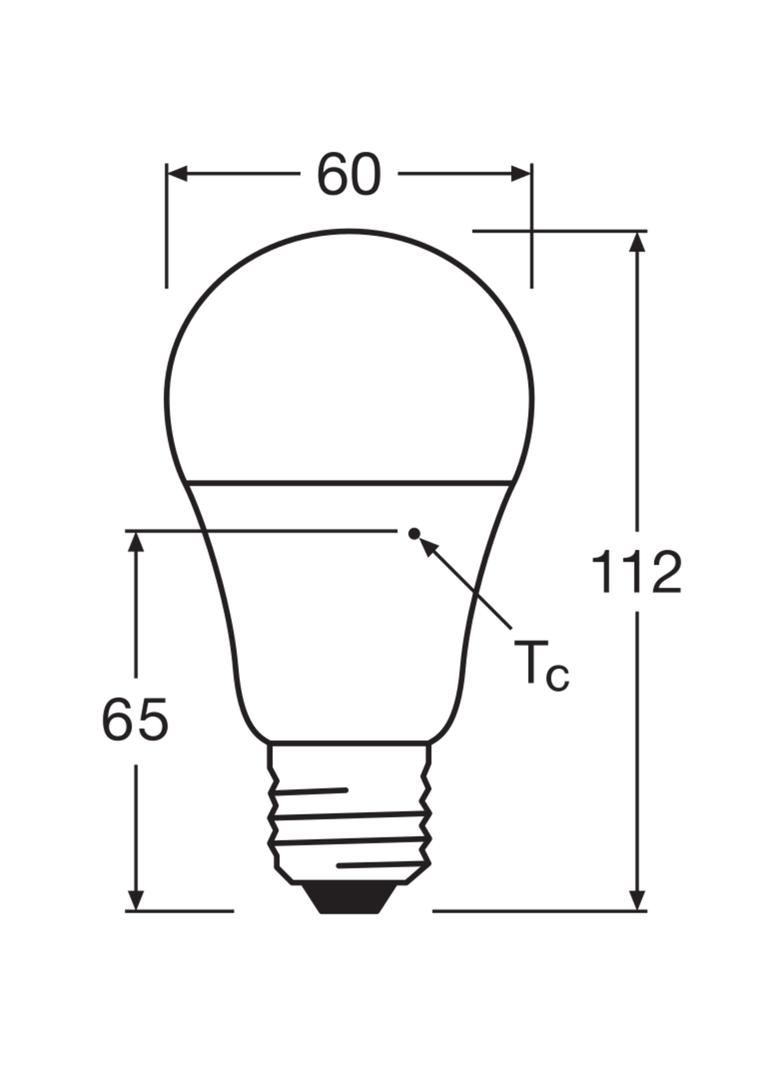 LED STAR+ CL A DSFR 75 non-dim 10W 827 E27 LEDVANCE