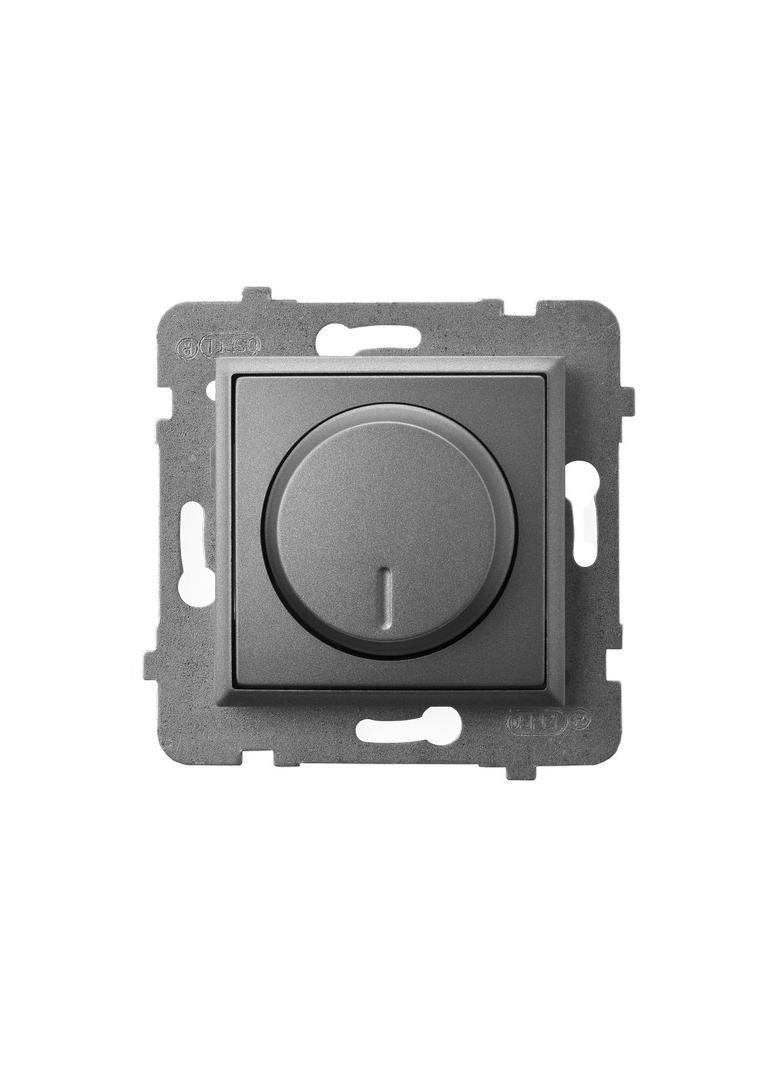 ARIA Ściemniacz przyciskowo-obrotowy przystosowany do obciążenia żarowego i halogenowego - kolor sza