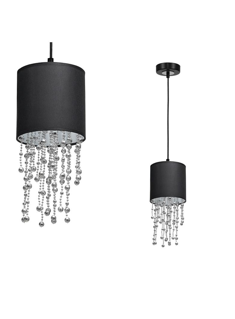 lampa wisząca Almeria E27 czarna MLP6429 Milagro