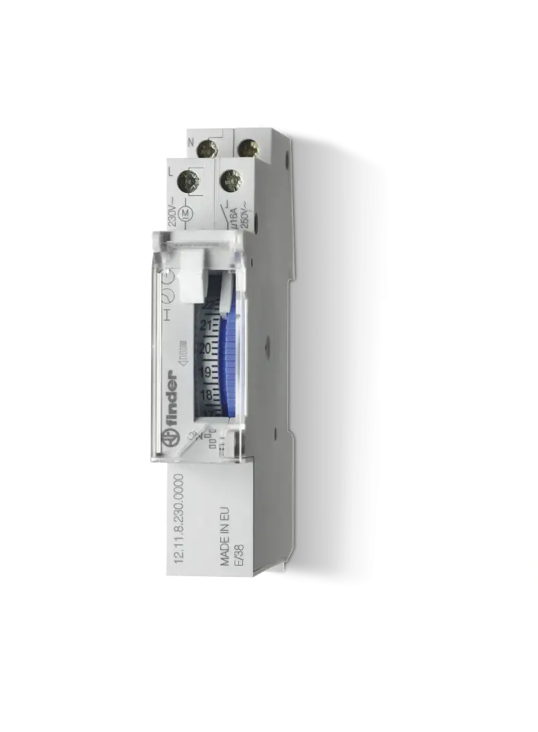 Zegar sterujący 1 Z; 16A; 230V AC; dobowy, 12.11.8.230.1000