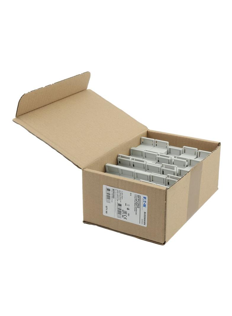 1 P FUSE BASE COVER D02 Pokrywa bezpiecznikowa D02 E18 1P SFPCD02 EATON