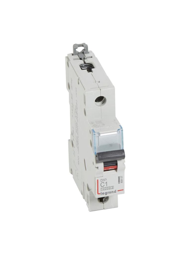 WYŁĄCZNIK NADPRĄDOWY S 311 1P C 1A 10000A SERII DX3, Legrand