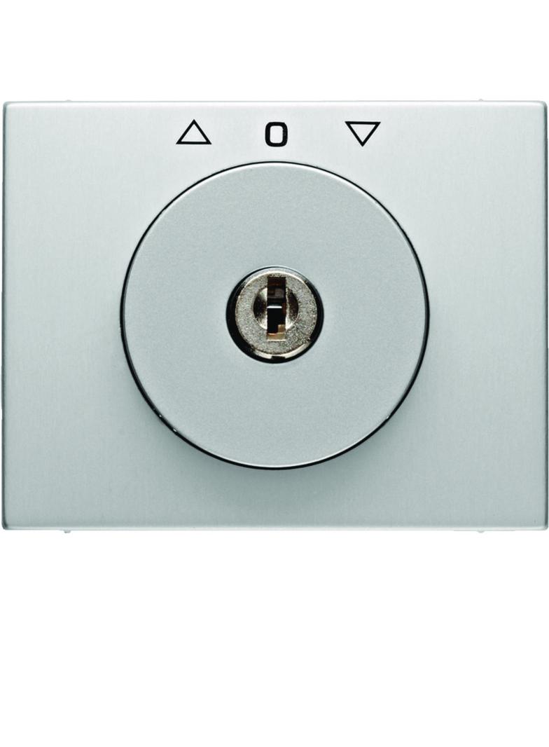 K.5 Płytka czołowa z kluczykiem do łącznika żaluzjowego obrotowego, aluminium