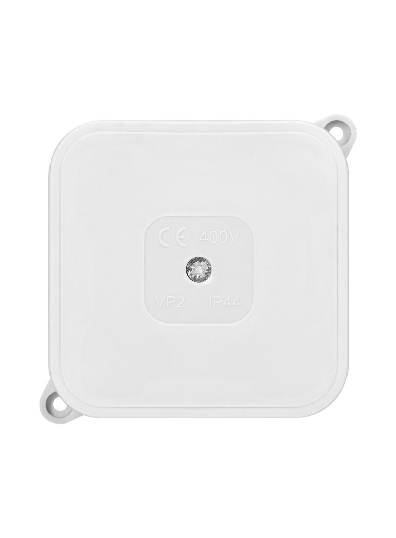 Puszka n/t ECO IP44 400V 4 dławnice gumowe 85x85x35mm biały 60 szt. OR-JB-13806/W/60 ORNO