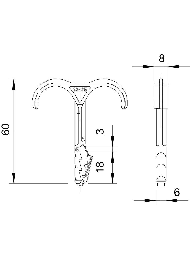 1974, OBEJMA WTYKOWA 4-12MM