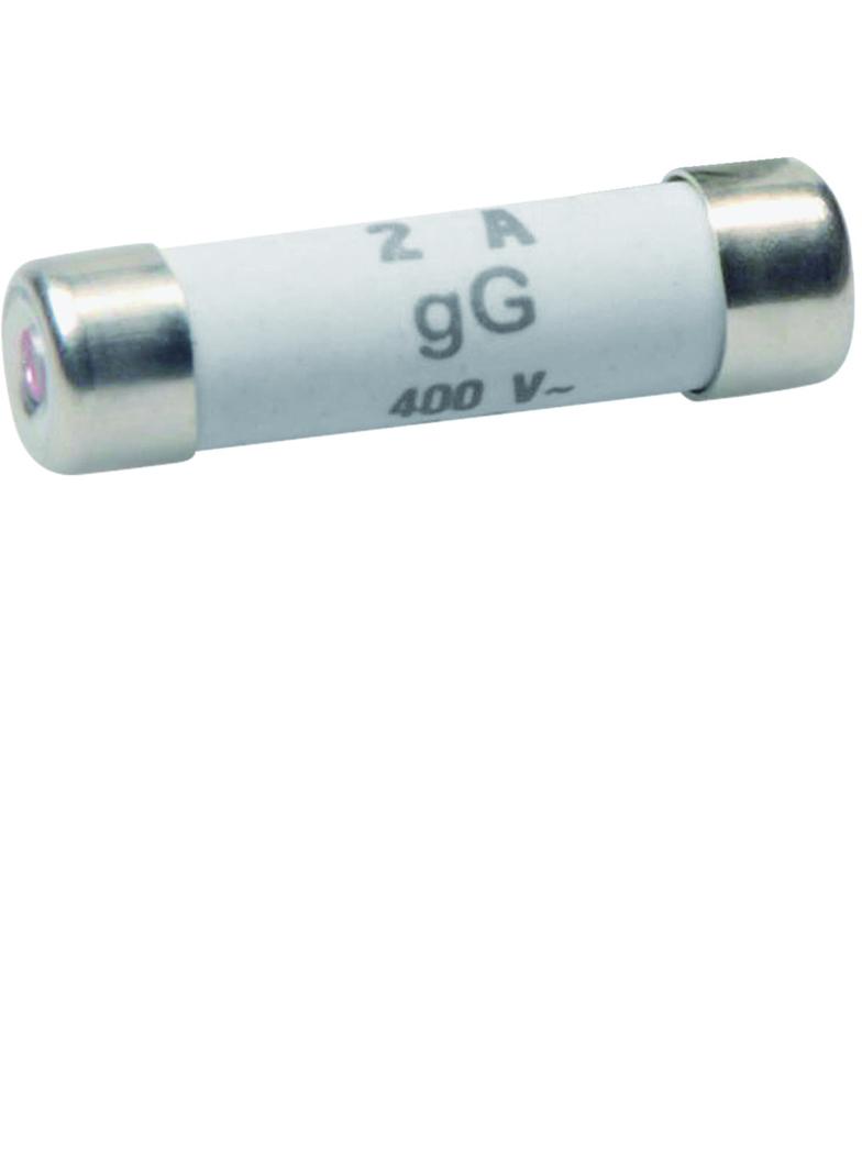Wkładka bezpiecznikowa cylindryczna C8,5x32mm gG 2A 400VAC L8532C02 HAGER