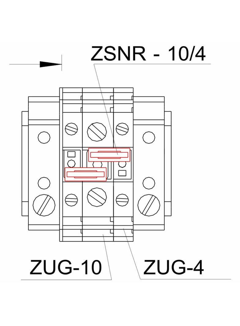 ZSNR-10/4 ZWIERACZ REDUKCYJNY K. CZARNY