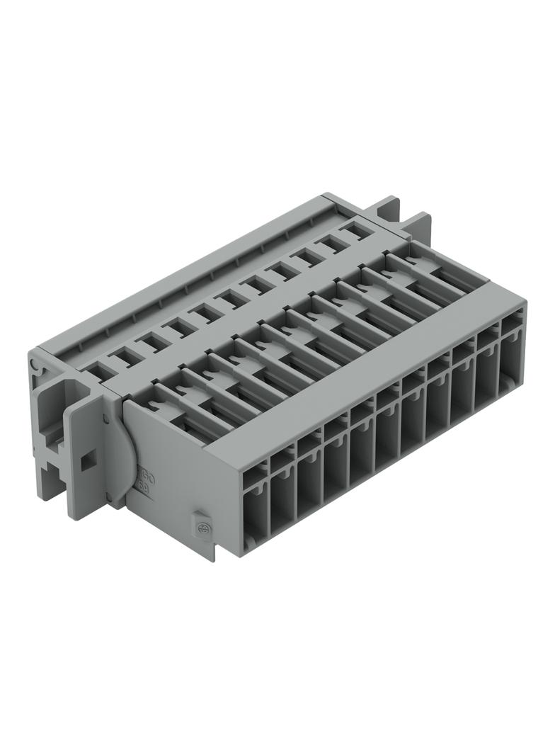 X-COM wtyk 11-biegunowy szary raster 5 mm /25szt./ WAGO