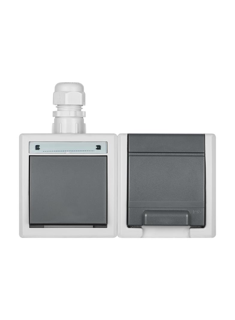 AQUANT Zestaw ŁNT 1-b/schod + GNT 2P+Z IP65