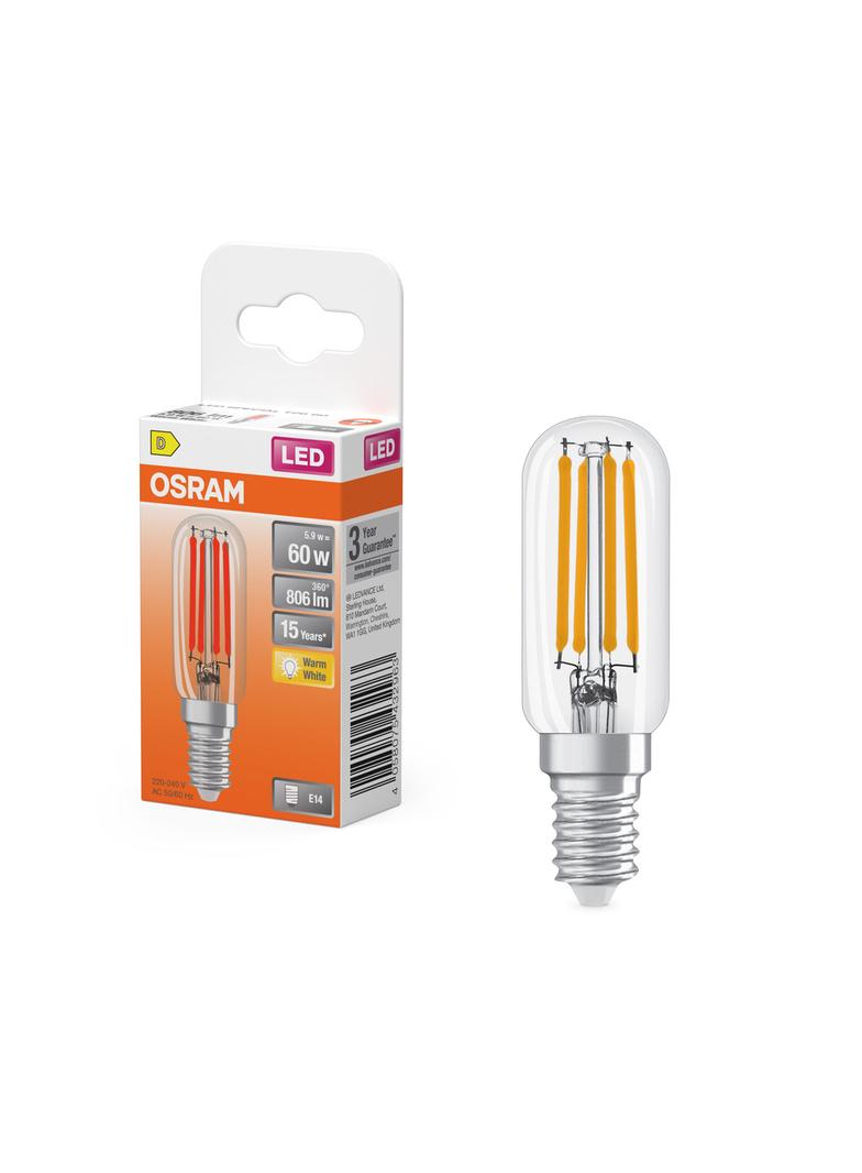 Lampa LED PARATHOM SPECIAL T26 Filament szkło przezroczyste 55 non-dim 6,5W 827 E14