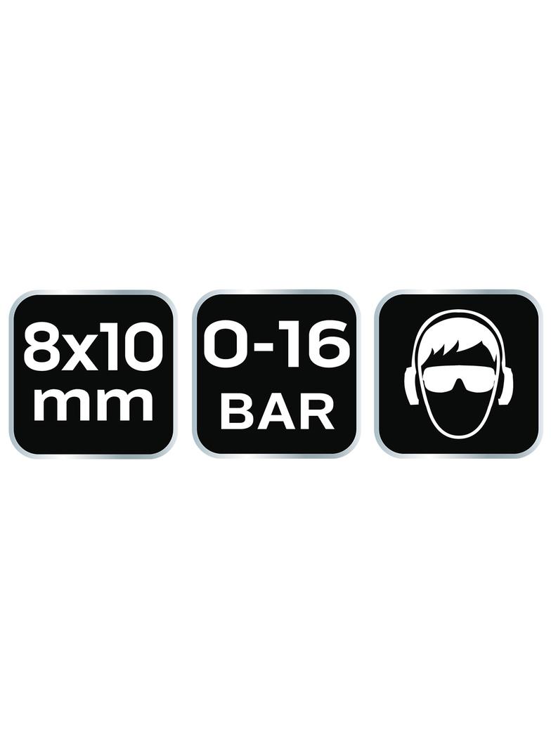 Końcówka do szybkozłączki z wyjściem na wąż 8 mm