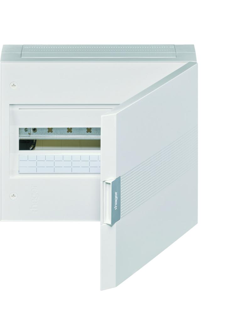 vega Rozdzielnica natynkowa 1x18 IP40 drzwi białe VB118PB HAGER