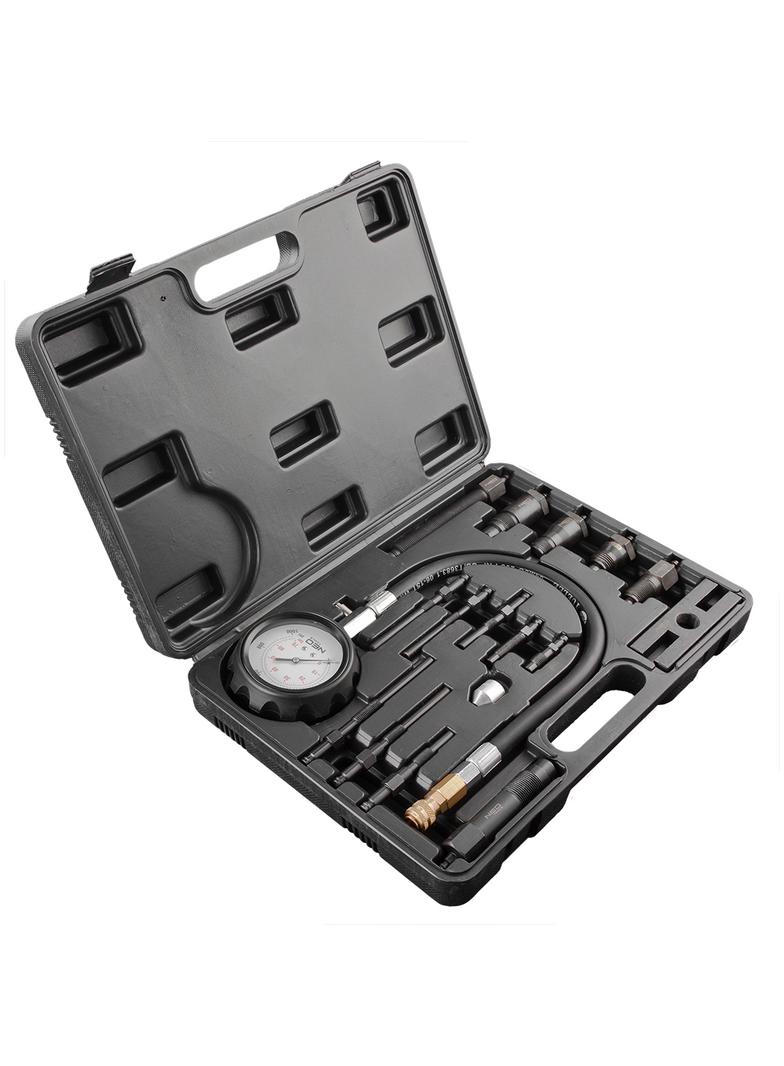 Miernik ciśnienia sprężania diesel, zestaw 16 szt.