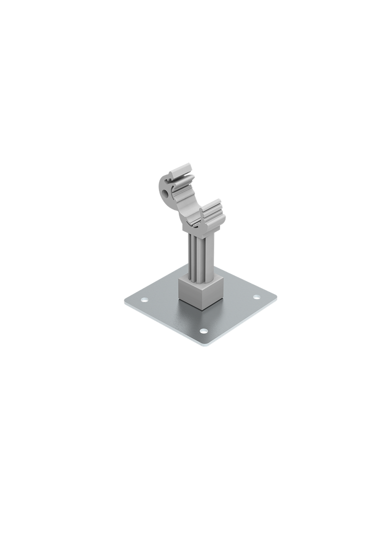 OC UCHWYT DACHOWY Z PŁYTKĄ/P 15.1/P OC 91500301 ELKO BIS