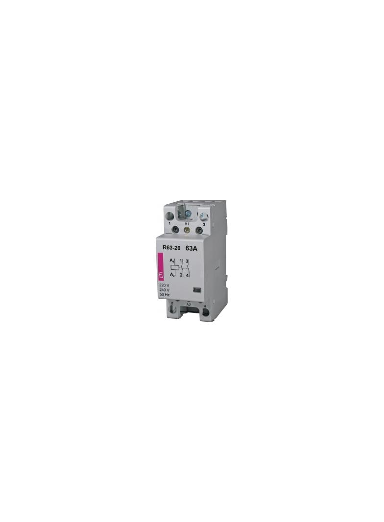 Stycznik modułowy 63A 2R 2M 2P R 63-02 230V 002463486 ETI