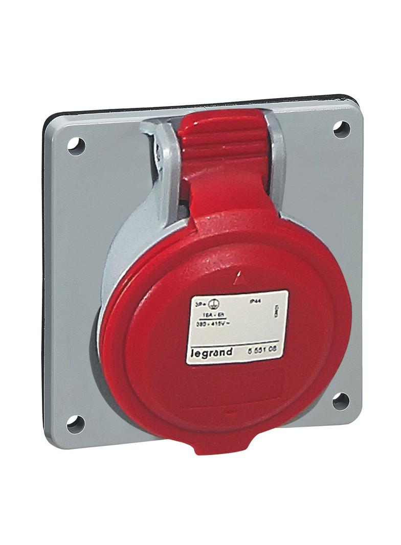 P17 TEMPRA PRO GNIAZDO TABLICOWE 32A 3P+Z 400V IP44, Legrand