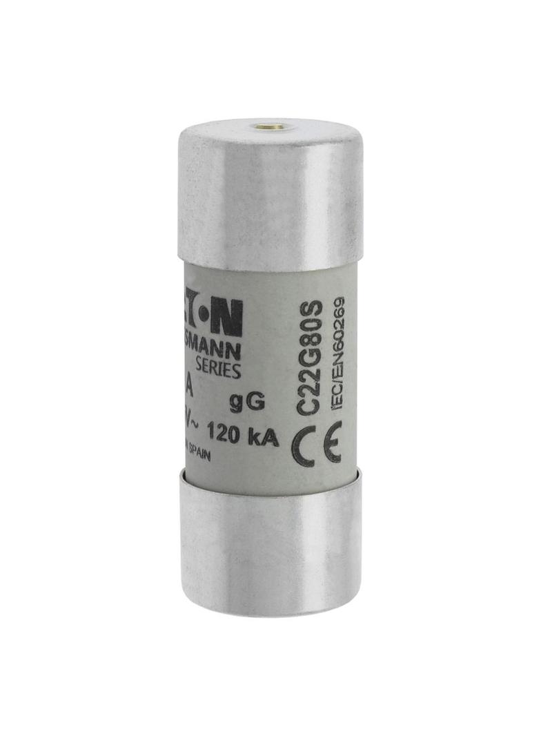 C22G80S Wkładka cylindryczna z wybijakiem 22x58 80A GG 500V AC C22G80S EATON
