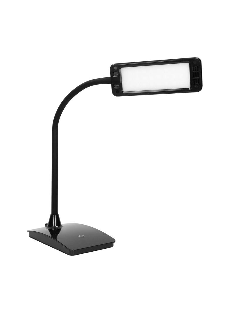 Lampka biurkowa LED 6W szkolna nocna regulacja jasności ściemniania czarna VIRONE DL-8/B ORNO