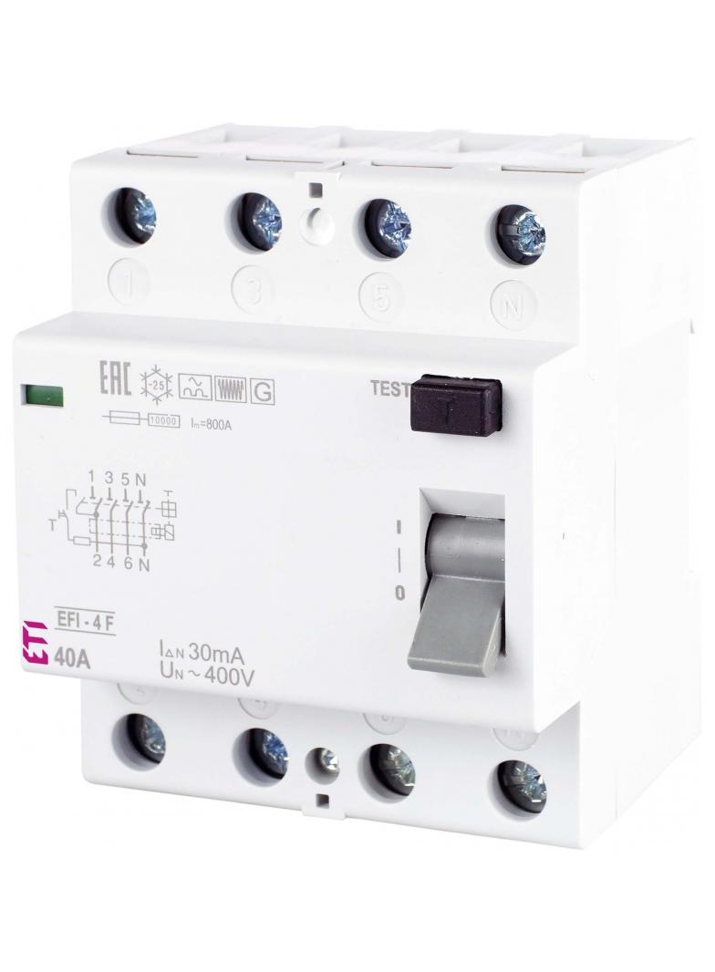 EFI-4 F 40/0.03 Wyłącznik różnicowoprądowy Typ F