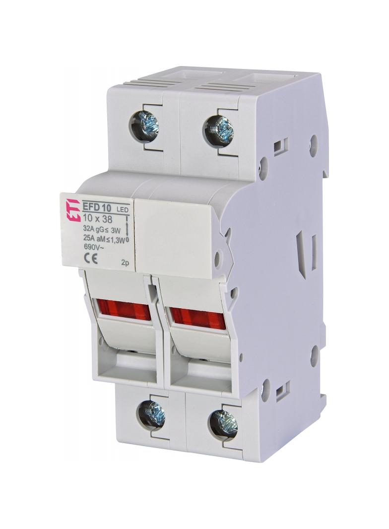 Rozłącznik bezpiecznikowy EFD 10 2P LED 002540013 ETI